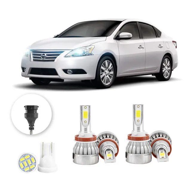 Lampadas Led Nissan Sentra 2014 A 2020 H11 H11 20000lm