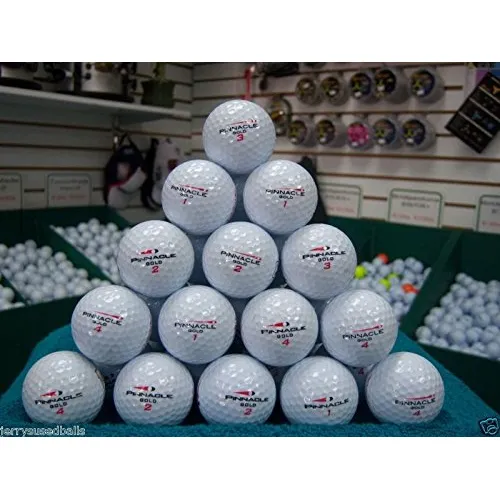 60 Pinnacle Mix White 5a Bola Golf Usada