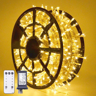 Luces Navideñas Jmexsuss, 168 Pies, 600 Led, Impermeables, 8 Luces Navideñas Jmexsuss, 168 Pies, 600 Led, Impermeables, 8