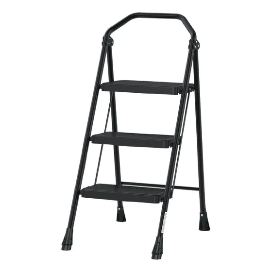 Escalera Tubular, Plegable, 3 Peldaños, Truper 103143