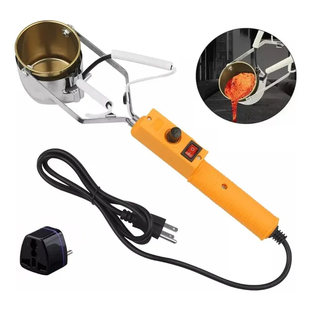 Olla De Soldadura Portátil 280w Para Estaño+enchufe De Chile