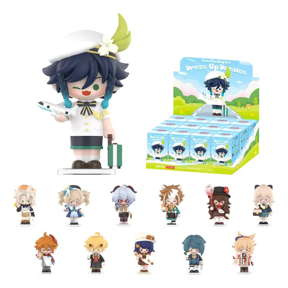 Set De Figuras Genshin Impact Dress-up Dreams Themed Chibi S