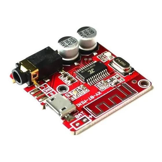3 Pzas Receptor De Audio Bluetooth 4.1 Salida Estéreo 3.5 Mm