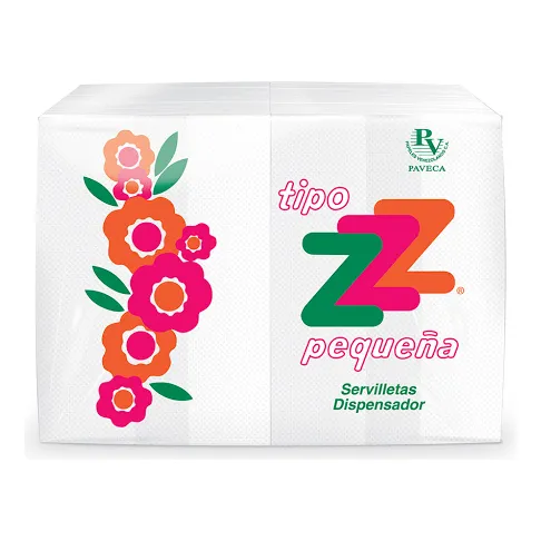Servilleta Tipo Cafetin Zzz Pequeña De 20 X 160hojas