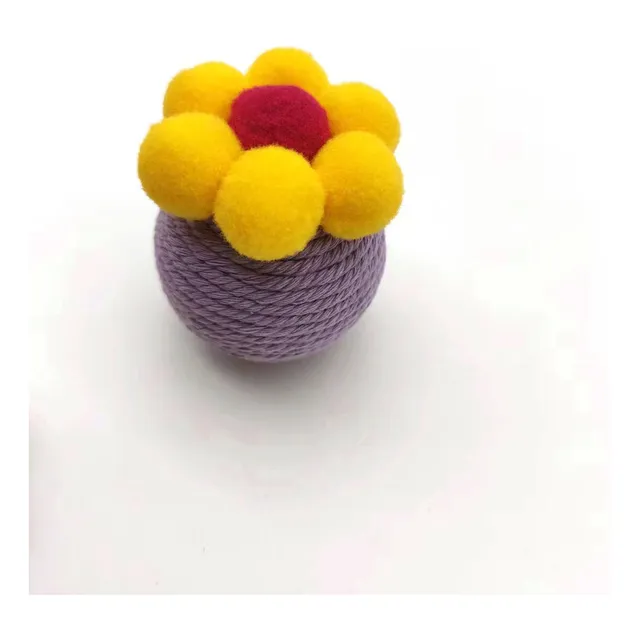 Juguete For Morder Y Arañar Con Forma De Bola De Algodón