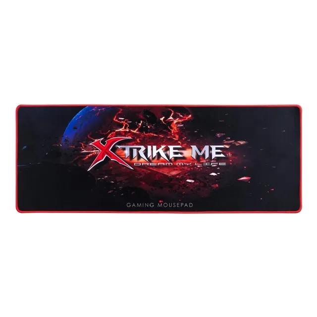 Mouse Pad gamer Xtrike Me MP-204 de goma xl 29.5cm x 77cm x 3mm negro