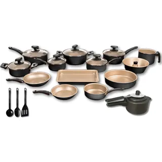 Conjunto Panelas 17 Pc Antiaderente Brinde Panela PressĂŁo Conjunto Panelas 17 Pc Antiaderente Brinde Panela PressĂŁo