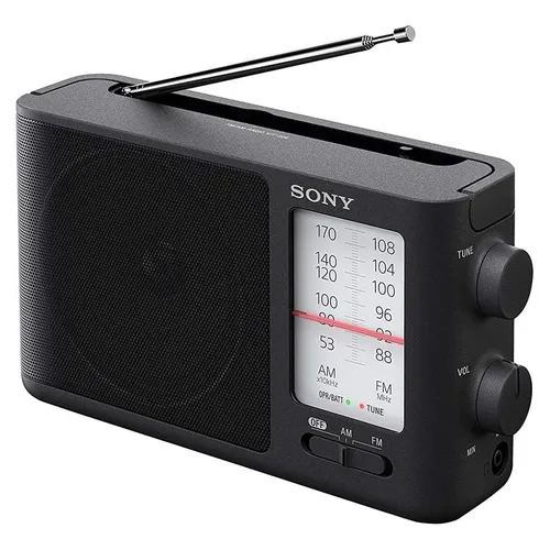 Rádio Portátil Sony Icf-p26 Am E Fm Preto | MercadoLivre