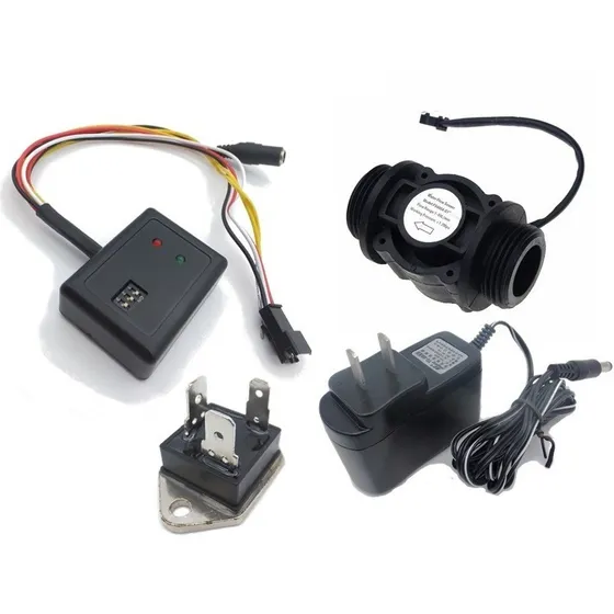 Flow Switch Detector Caudal + Sensor Flujo 1p+ Triac + 9v/1a