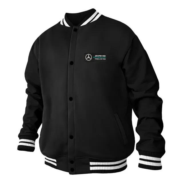 Jaqueta Mercedes Petronas Moletom Corrida Masculino Blusa