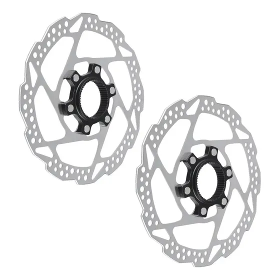 Kit 2 Discos De Freio Shimano 160mm Center Lock Tipo Rt-54