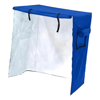 Capa Protetora Para Gaiola De Pássaros Universal Ao Ar Azul Capa Protetora Para Gaiola De Pássaros Universal Ao Ar Azul