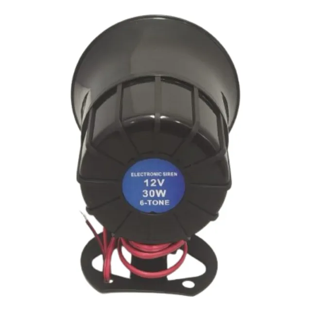 Sirena Policial 12v 6 Tonos