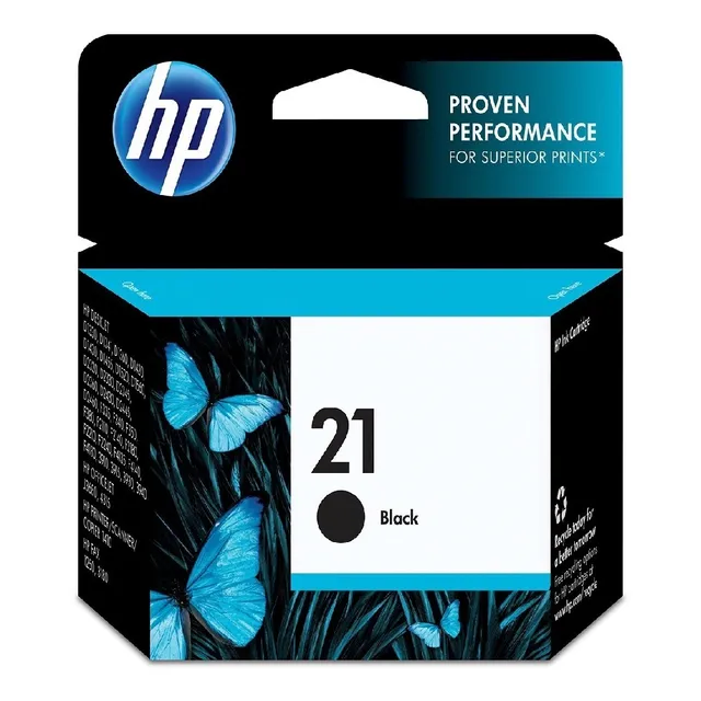 Cartucho De Tinta Original Hp 21 C9351al Deskjet D1320/f335