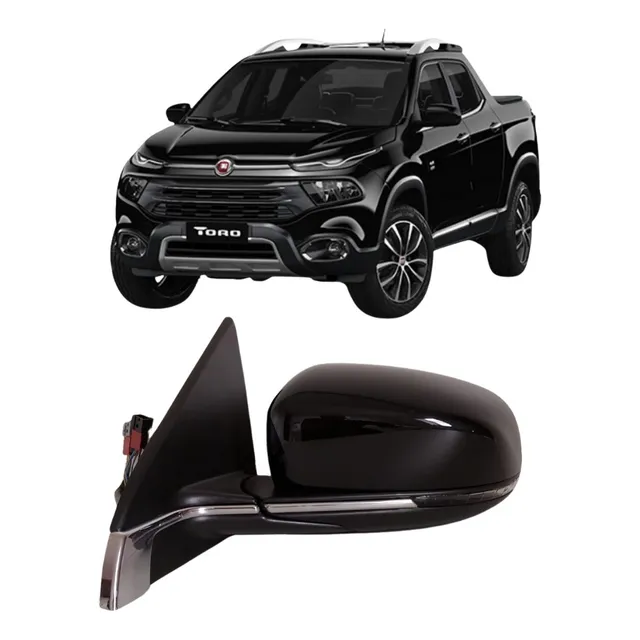 Retrovisor Fiat Toro C/ Rebatimento Original Metagal 2018