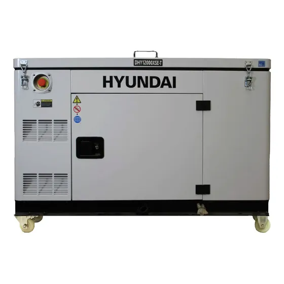 Generador Hyundai Diesel Mono/trifásico 9/10kva 11.4/12.5kw