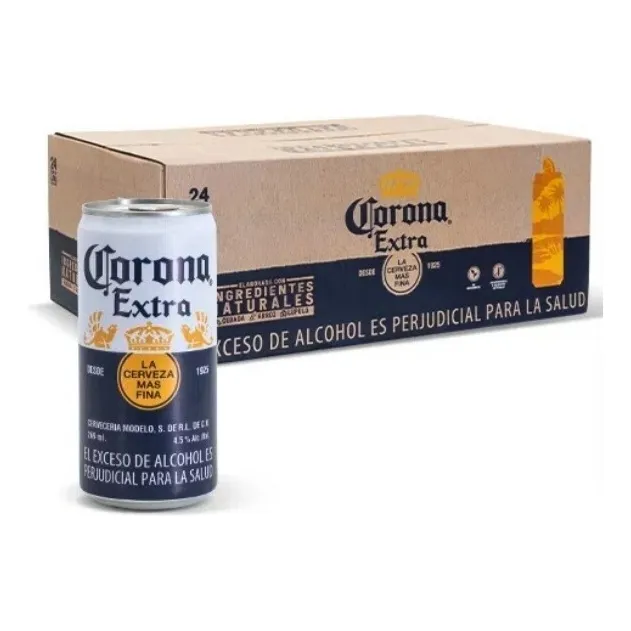 Cerveza Corona Lata X24u