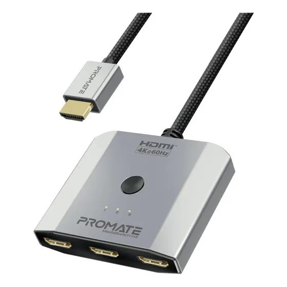 Adaptador Promate Mediaswitch-h3 Hdmi 3 En 1 - Cover Company