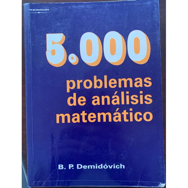 5000 Problemas De Análisis Matemático