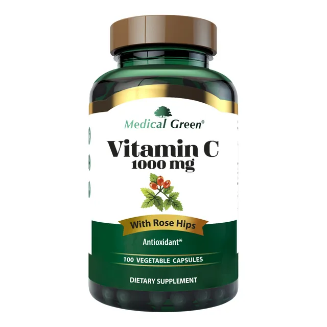 Vitamina C 1000mg  (100 Tabs) De Medical Green