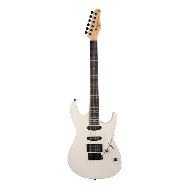 Guitarra Elétrica Tagima Tw Series Tg-510 De Tília White Com Diapasão De Madeira Técnica