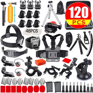 AcessĂłrios Para CĂąmera De Ação 120 Em 1 CompatĂvel Gopro Kit AcessĂłrios Para CĂąmera De Ação 120 Em 1 CompatĂvel Gopro Kit