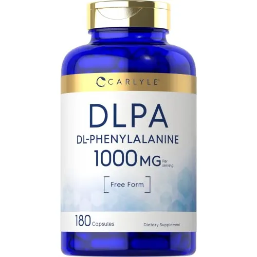 Suplemento Carlyle Dl-fenilalanina 1000 Mg 180 Cápsulas