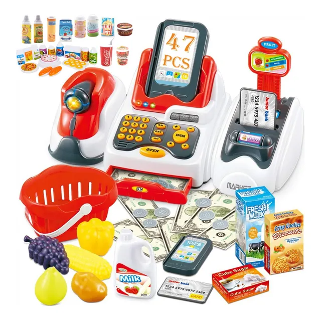 Caja Registradora Juguete De Infantil Juego Para Niño Niñas