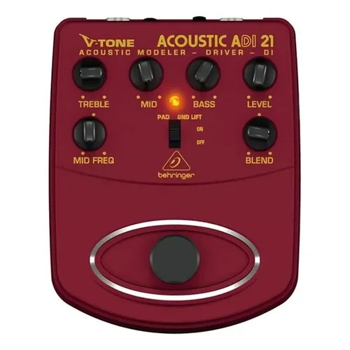 Pedal de guitarra Behringer Vd1 Vintage Distortion Silver