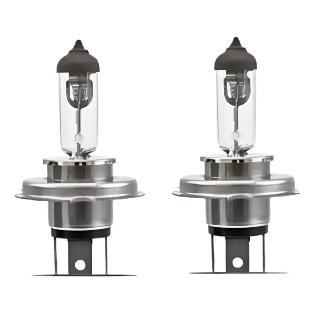 Par Lampada Farol H4 Corsa Celta Onix City Logan Gol Palio