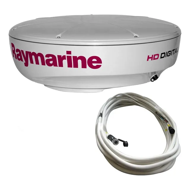 Raymarine Ray-t70169 Rd424hd - Radoma Digital De Alta Definición (4 K, 24 Pulgadas, Cable De 10 M)