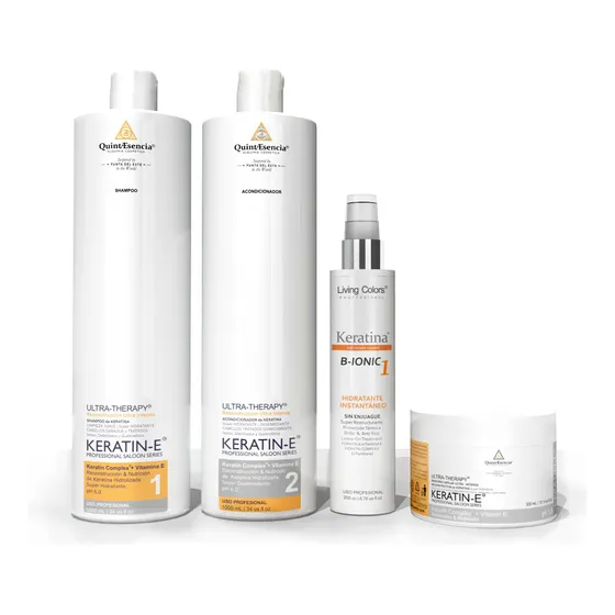 Shampoo + Acondicionador Kit Completo Hidratante Keratina