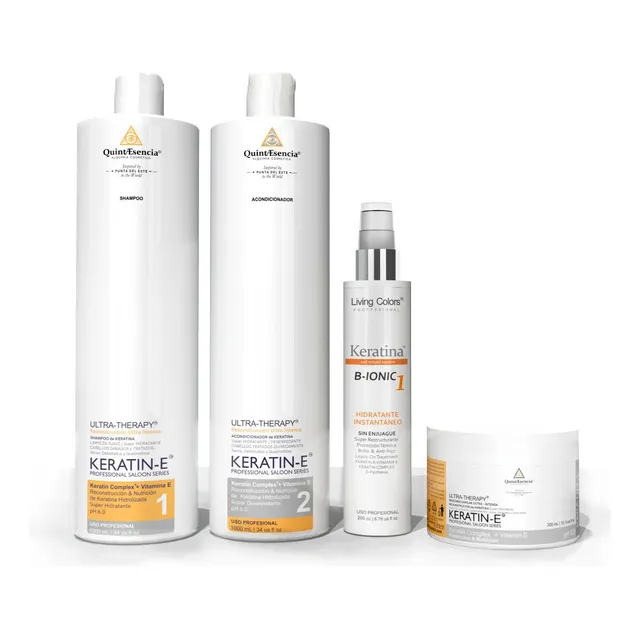 Shampoo + Acondicionador Kit Completo Hidratante Keratina