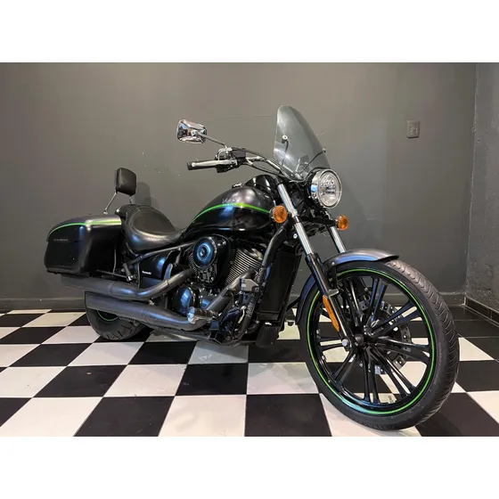 Kawasaki Vulcan Vn 900 Custom No Honda Shadow Royal Dragstar