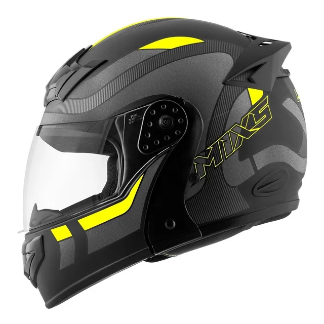 Capacete Escamoteável Mixs Gladiator Articulado Lançamento