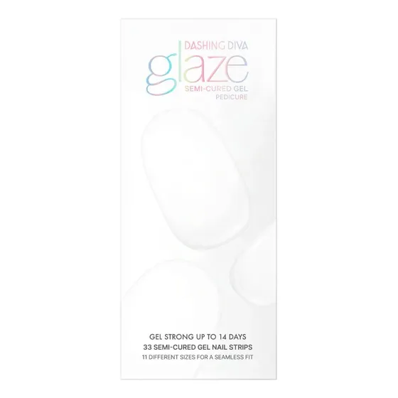 Uñas Adhesivas Glaze Art Pedicure - Blue Starfish