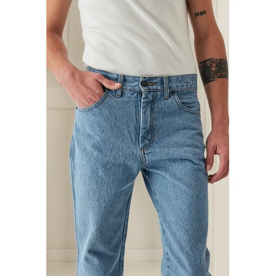 Jeans Hombre Montana Clásico Wrangler Original Azul