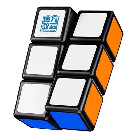 Cubo Moyu 1x2x3 Cuboide Stickerless Con Base Negra Stickerless