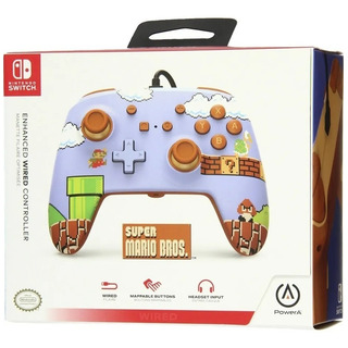 Control Alambrico Powera Para Nintendo Switch Mario Bros Control Alambrico Powera Para Nintendo Switch Mario Bros
