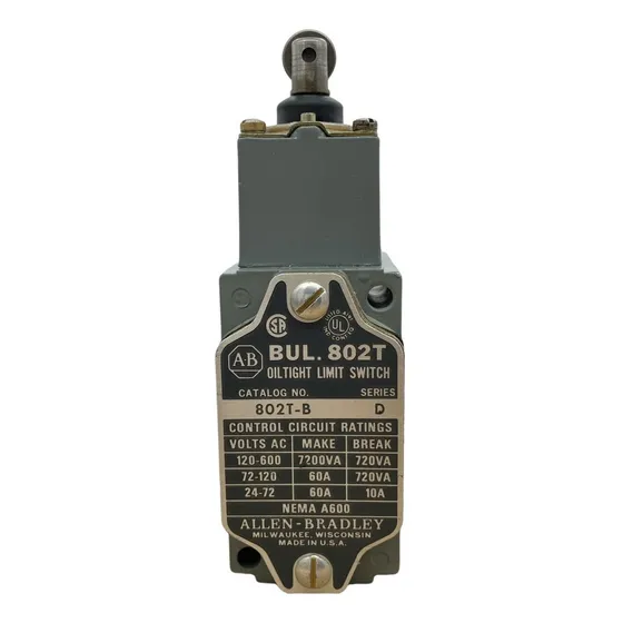 Interruptor De Limite Allen-bradley, 802t-b