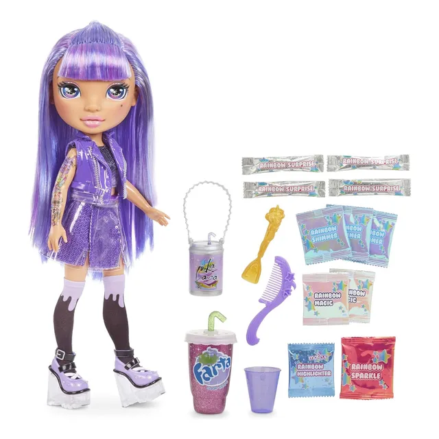 Muñeca Rainbow High - Poopsie Amathyst Rae Con Accesorios
