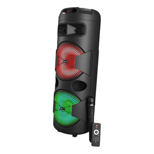 Parlante Inalámbrico Klip Xtreme 3000w Con Micrófono Negro