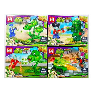 Set 4in1 Guerra De Zombies Y Mounstros + De 300 Pzs Set 4in1 Guerra De Zombies Y Mounstros + De 300 Pzs