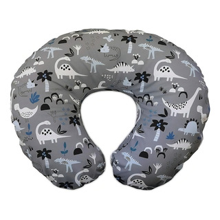 Cojin De Lactancia Boppy Pillow Color Gris Dinosaurios Cojin De Lactancia Boppy Pillow Color Gris Dinosaurios