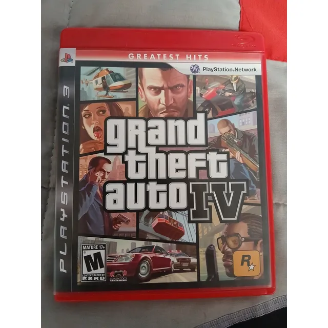 Grand Theft Auto 4 Juego De Ps3