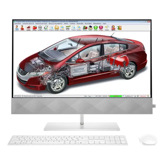 Programa Oficina Auto Elétrica Ordem Serviço Financeiro V2.0