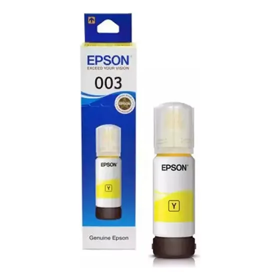 Botella De Tinta Epson T003 Amarillo