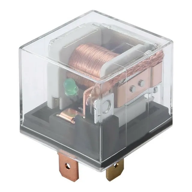 Relay 12v 5 Pines 80 Amp Transparente Auto Camión Universal