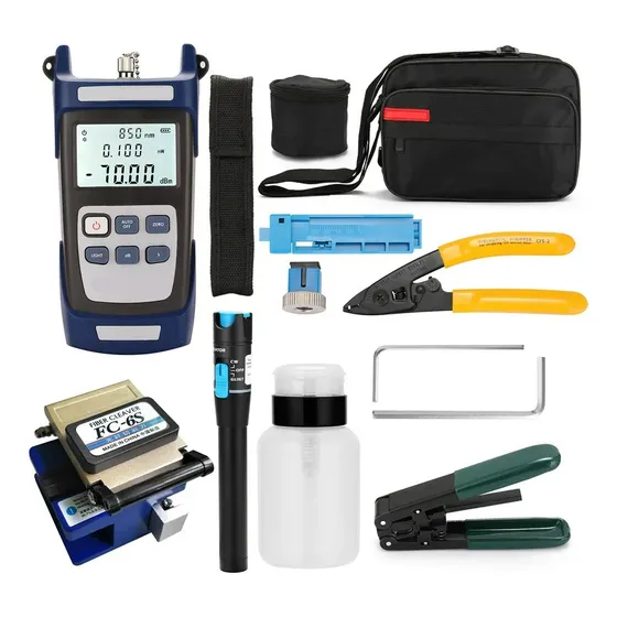 Kit Ftth Herramientas De Instalación Fibra Óptica Tienda