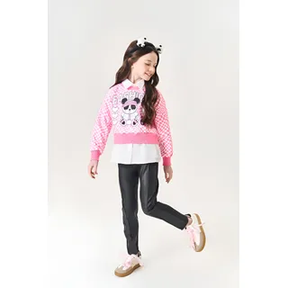 Conjunto Infantil Menina Cinti Blusa Manga Longa E Legging Conjunto Infantil Menina Cinti Blusa Manga Longa E Legging
